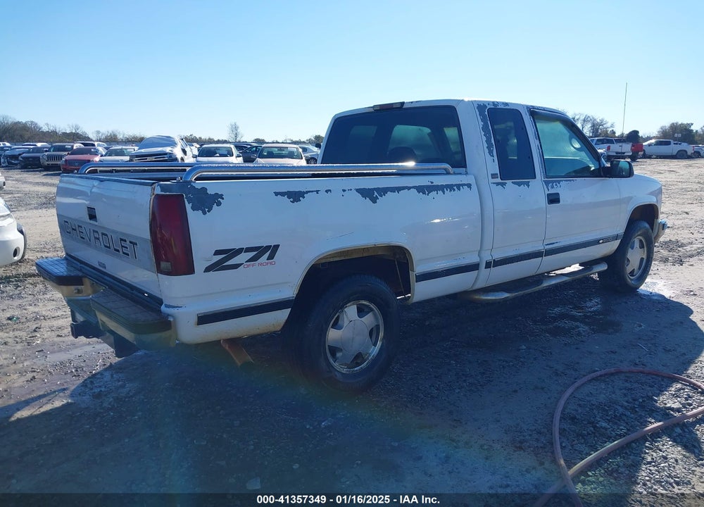 1997 CHEVROLET K1500 FLEETSIDE VIN: 2GCEK19RXV1125719