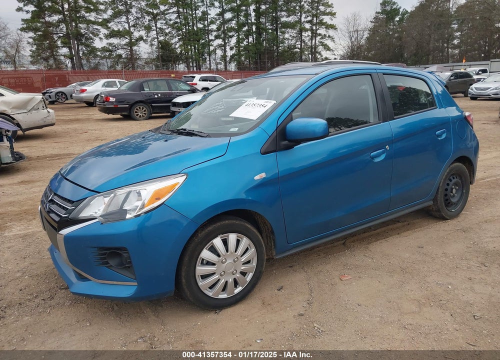 2021 MITSUBISHI MIRAGE CARBONITE EDITION/ES/LE VIN: ML32AUHJXMH014119