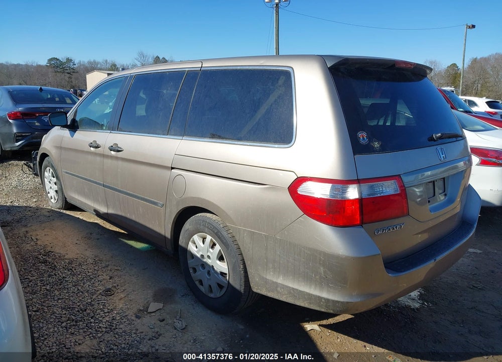 2006 HONDA ODYSSEY VIN: 5FNRL38206B110451