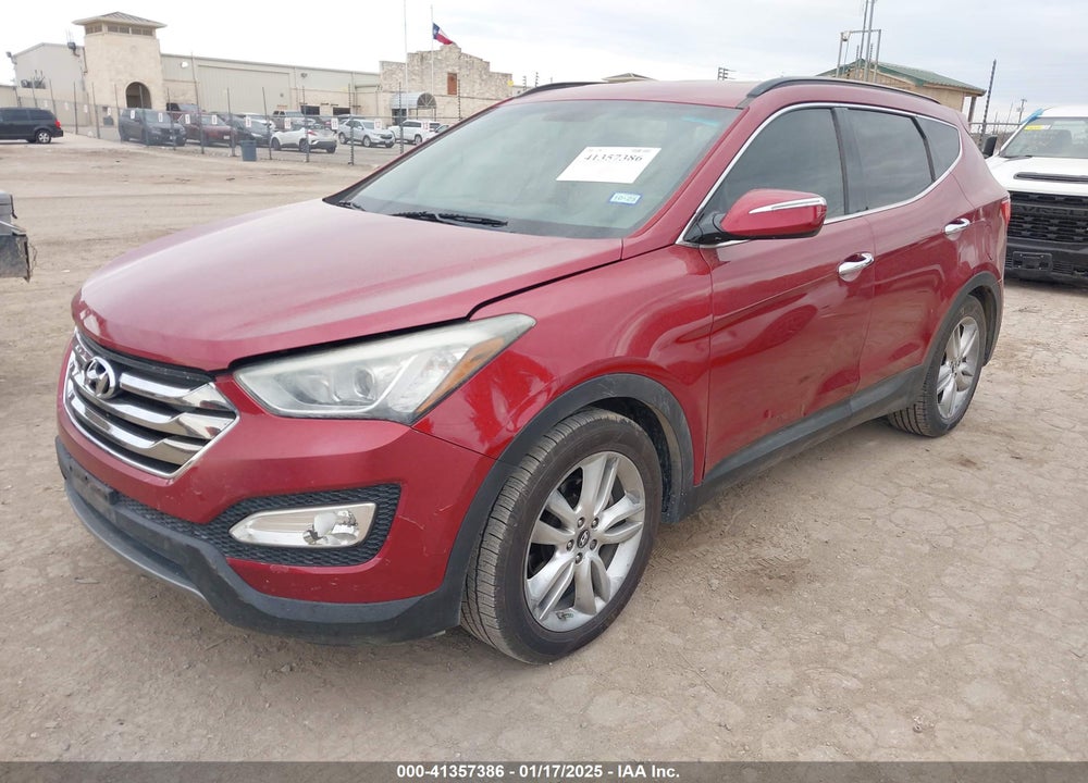 2013 HYUNDAI SANTA FE SPORT 2.0T VIN: 5XYZU3LA2DG080757