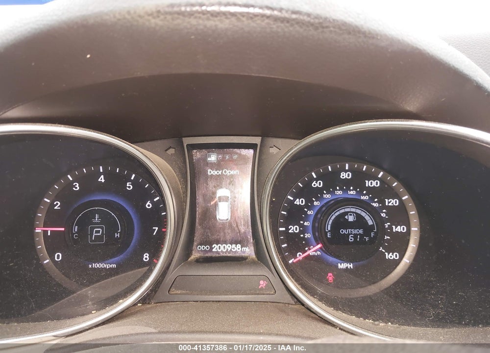 2013 HYUNDAI SANTA FE SPORT 2.0T VIN: 5XYZU3LA2DG080757