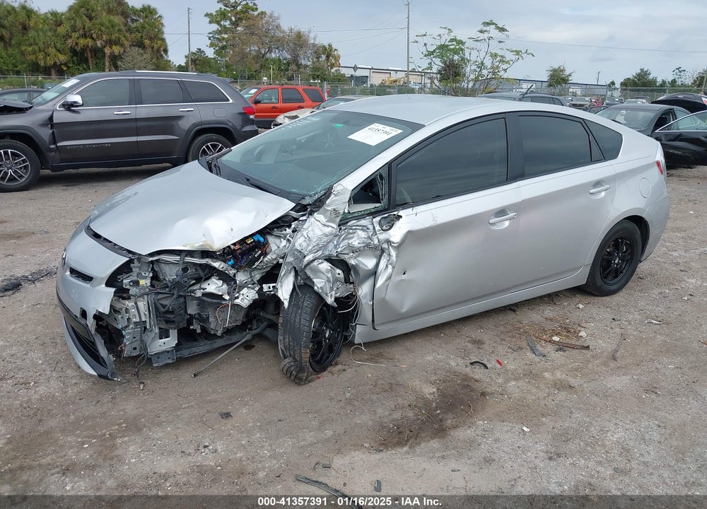 2015 TOYOTA PRIUS VIN: JTDKN3DU6F0454657