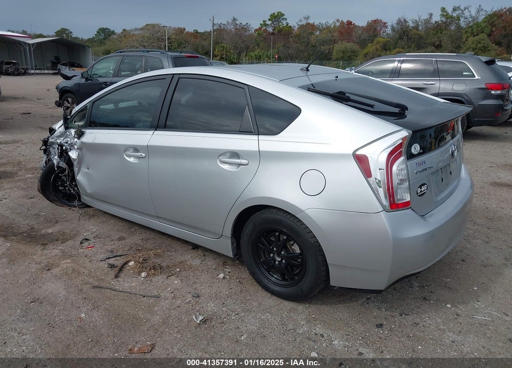 2015 TOYOTA PRIUS VIN: JTDKN3DU6F0454657