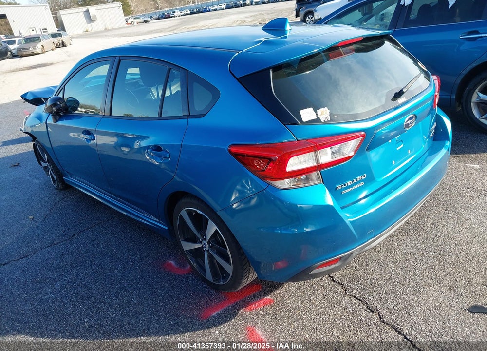 2017 SUBARU IMPREZA VIN: 4S3GTAK61H3733276