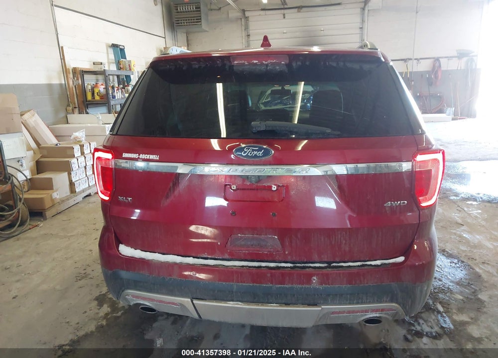 2016 FORD EXPLORER VIN: 1FM5K8D89GGC45780
