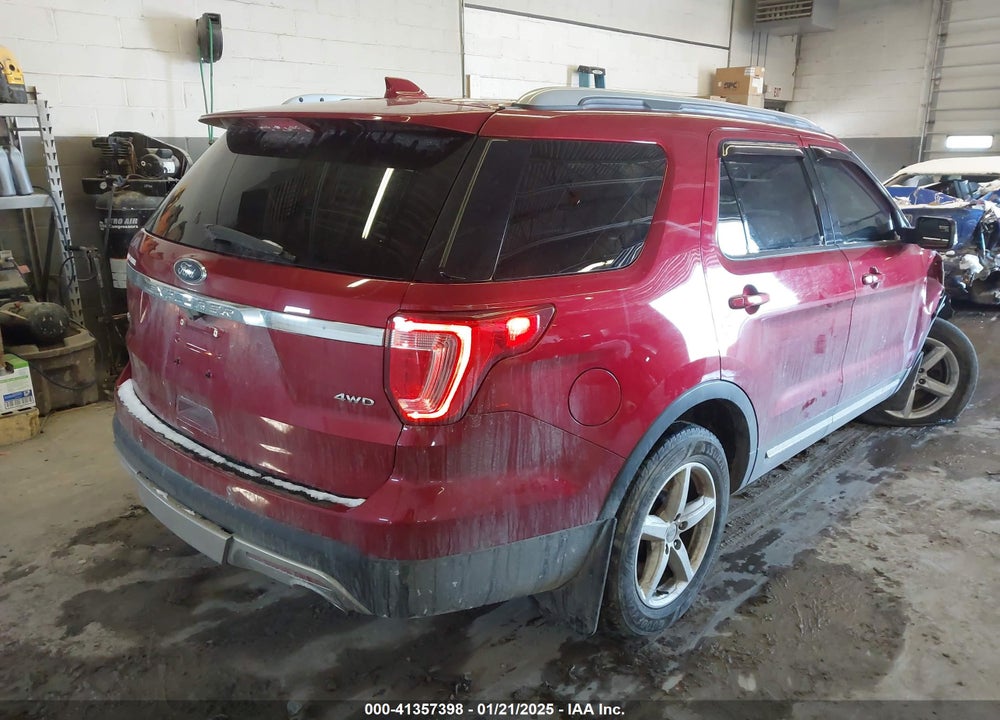 2016 FORD EXPLORER VIN: 1FM5K8D89GGC45780