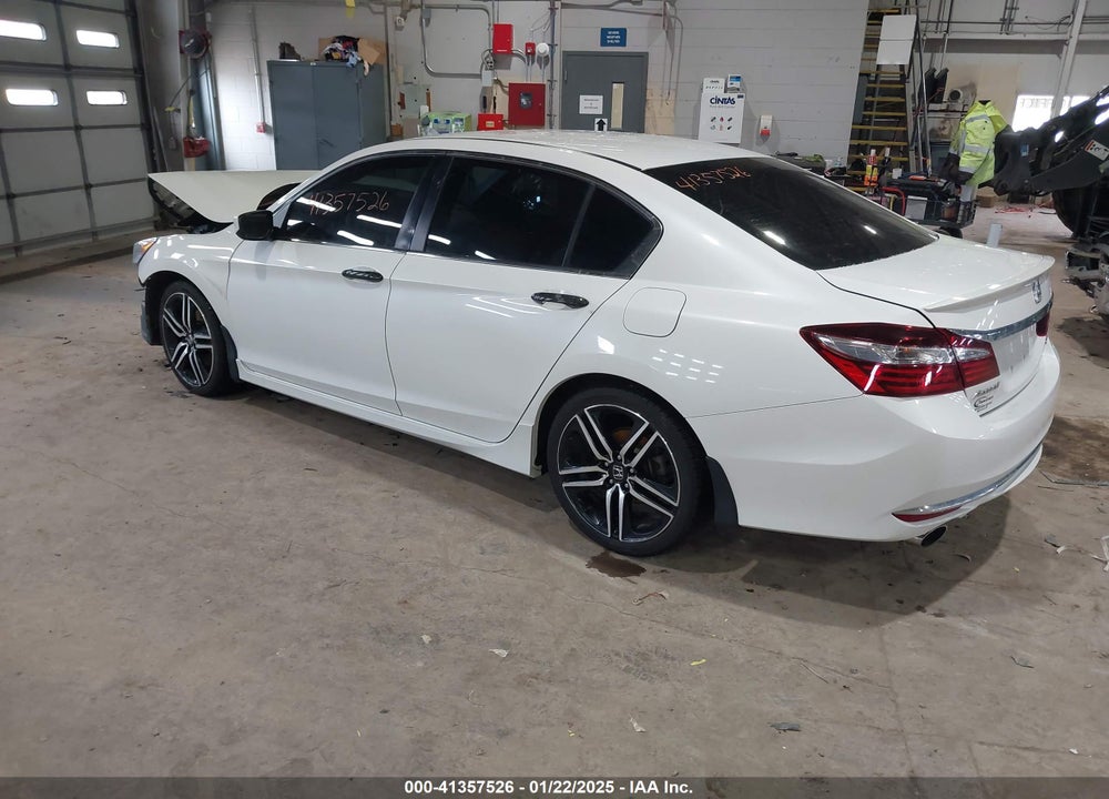 2016 HONDA ACCORD SPORT VIN: 1HGCR2F54GA163385