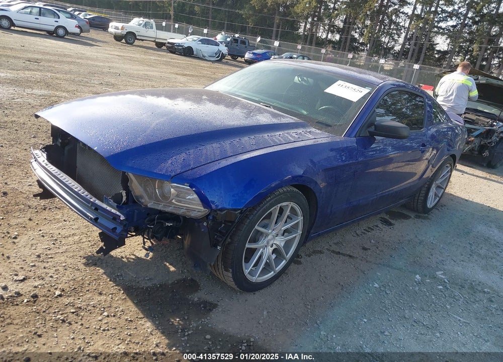 2013 FORD MUSTANG V6 VIN: 1ZVBP8AM8D5262522