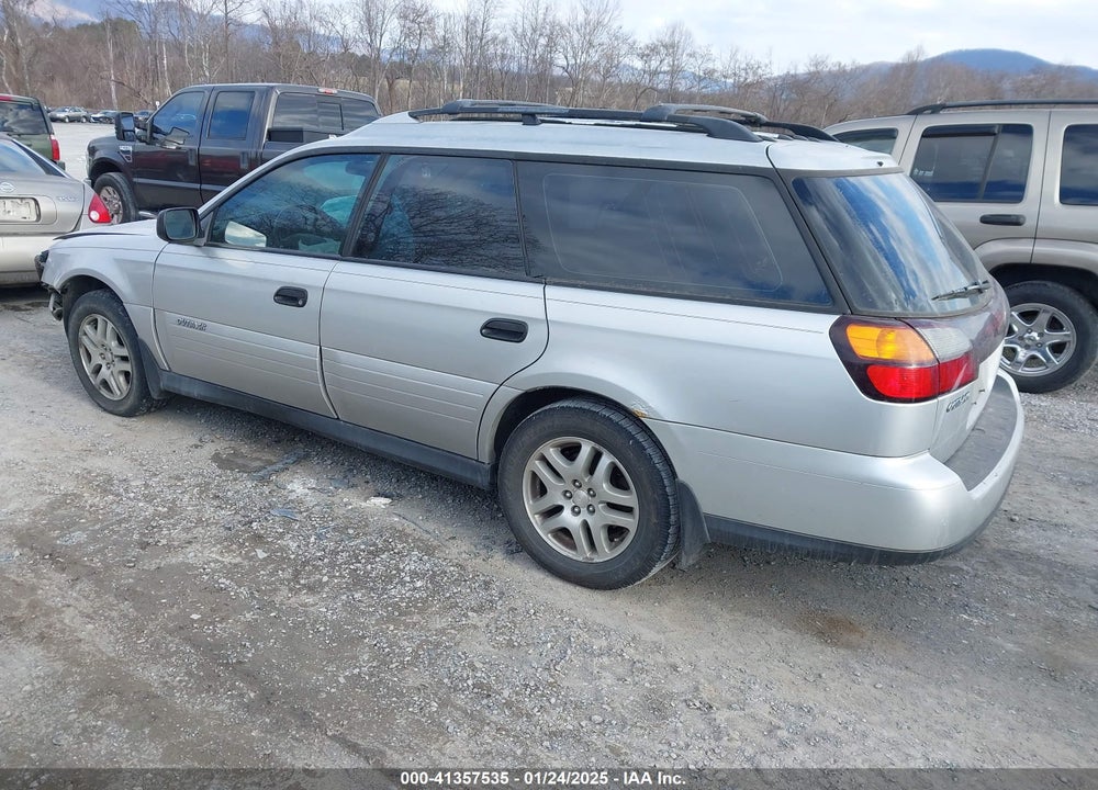 2004 SUBARU OUTBACK VIN: 4S3BH675346622195