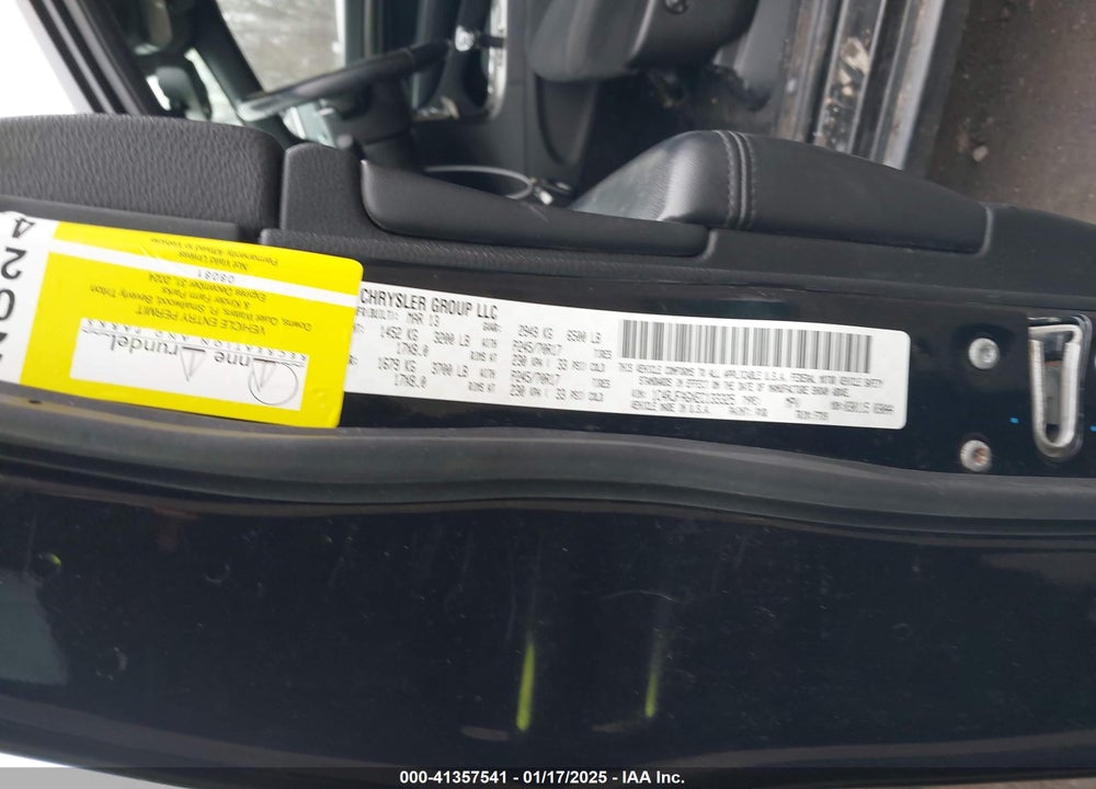 2014 JEEP GRAND CHEROKEE LAREDO VIN: 1C4RJFAGXEC133325
