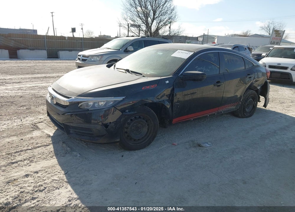 2016 HONDA CIVIC VIN: 19XFC2F5XGE215466