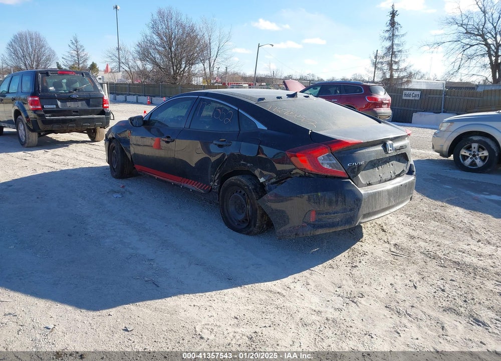 2016 HONDA CIVIC VIN: 19XFC2F5XGE215466