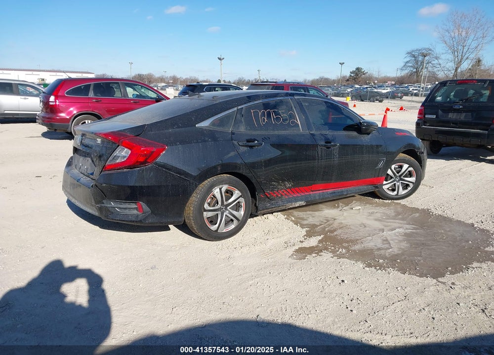 2016 HONDA CIVIC VIN: 19XFC2F5XGE215466