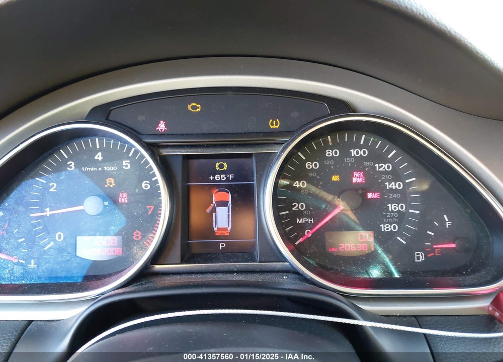 2009 AUDI Q7 3.6 PREMIUM VIN: WA1AY74L89D023424