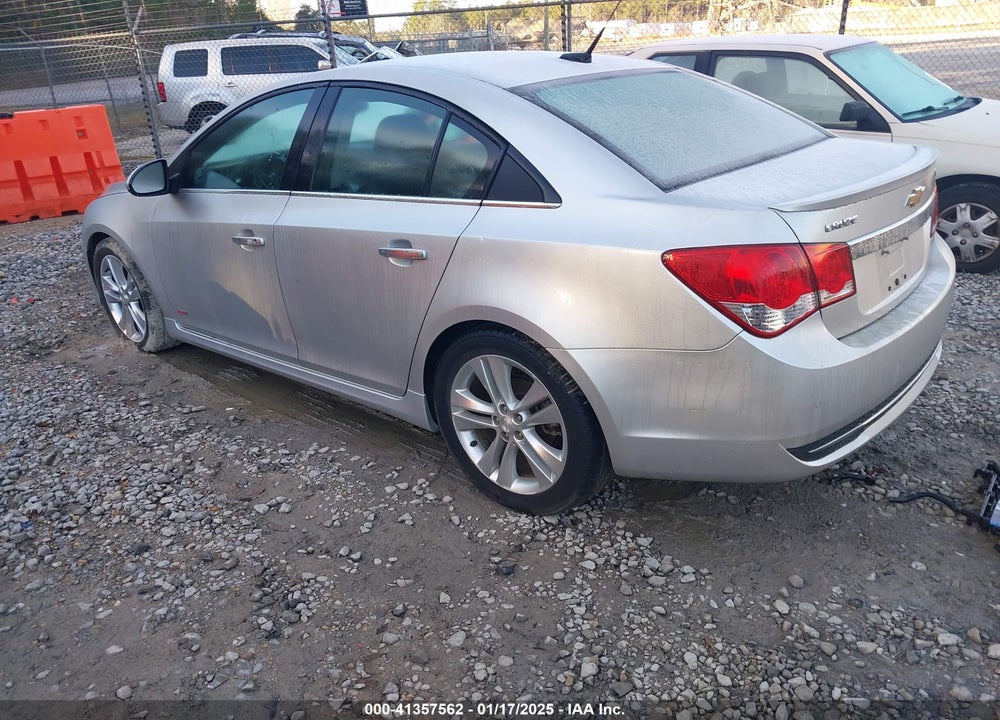 2012 CHEVROLET CRUZE VIN: 1G1PH5SC1C7337597