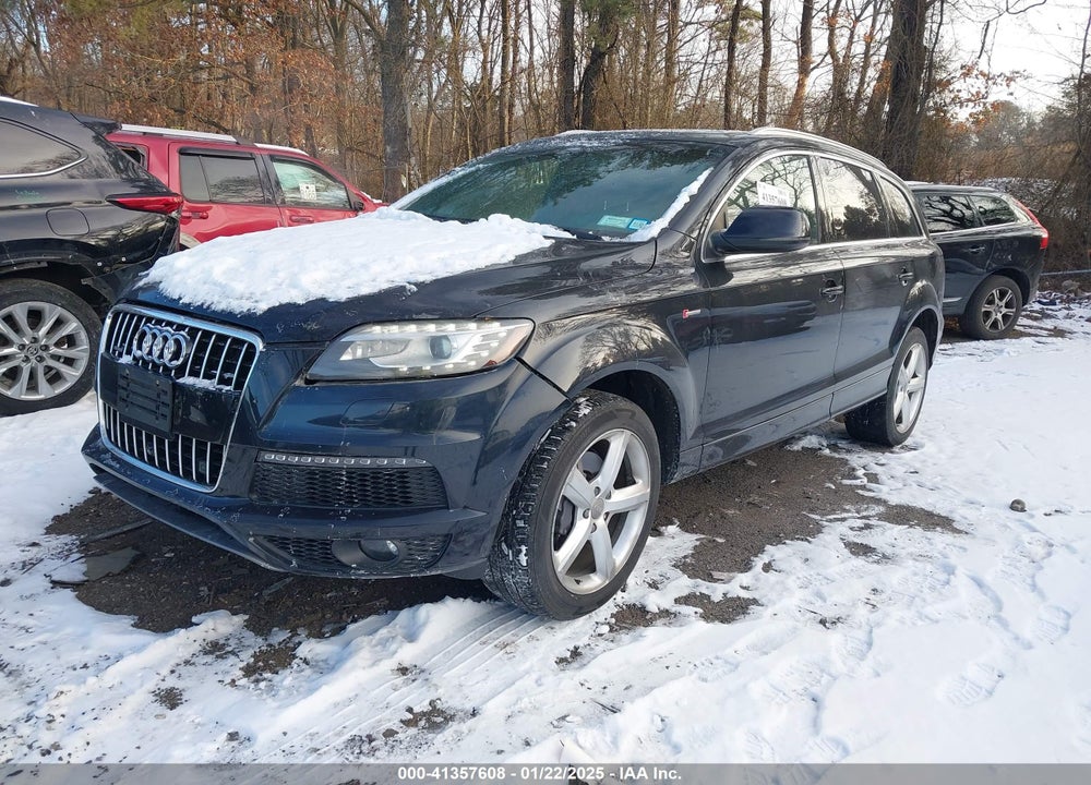 2013 AUDI Q7 3.0T S LINE PRESTIGE VIN: WA1DGAFE1DD016738