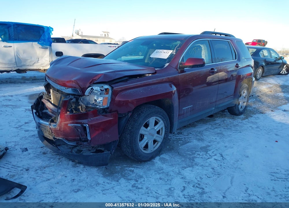 2016 GMC TERRAIN SLE-2 VIN: 2GKALNEK5G6200638