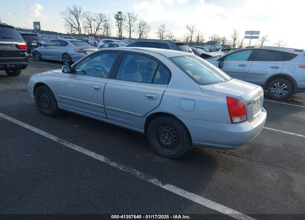 2003 HYUNDAI ELANTRA GLS/GT VIN: KMHDN45D93U701294