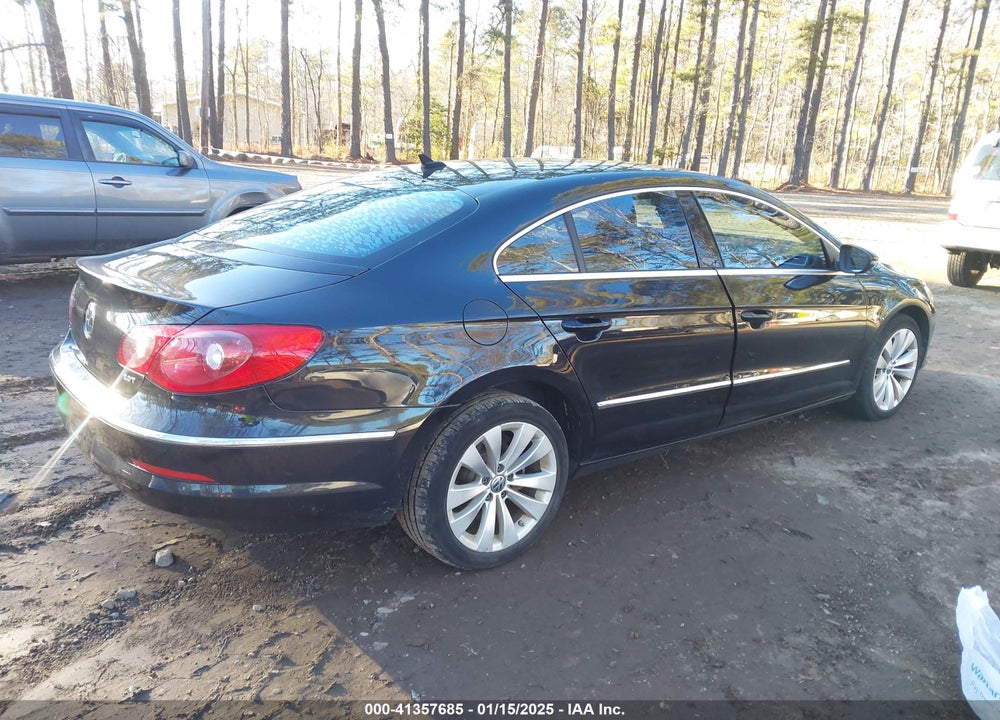 2012 VOLKSWAGEN CC VIN: WVWMP7AN7CE543336