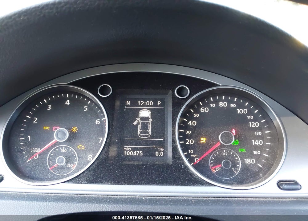2012 VOLKSWAGEN CC VIN: WVWMP7AN7CE543336