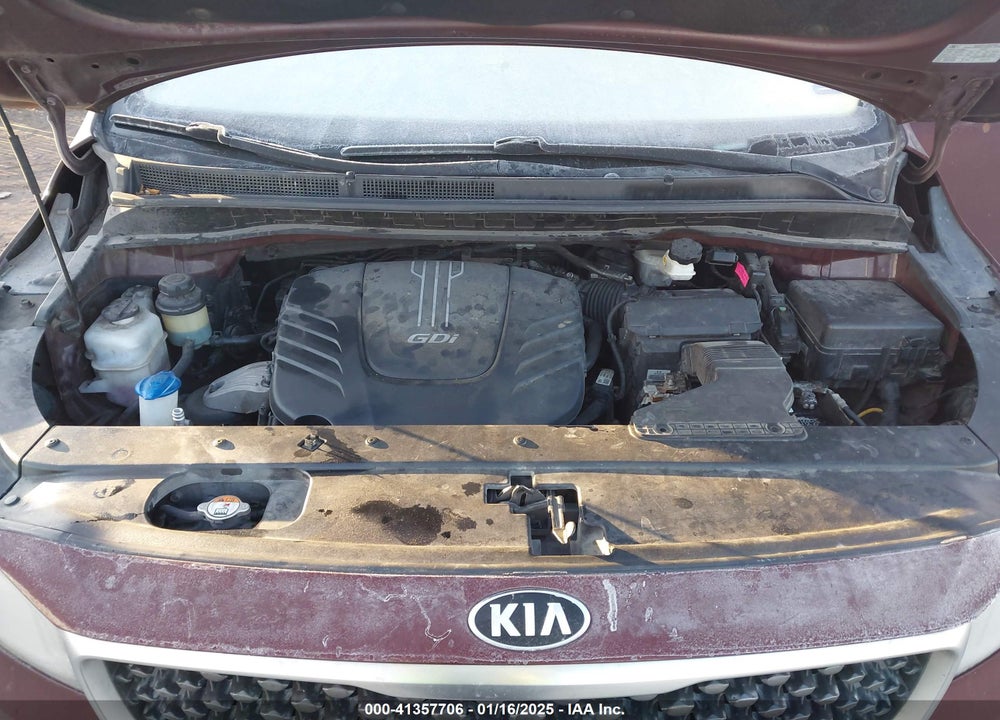 2016 KIA SEDONA LX VIN: KNDMB5C11G6128817