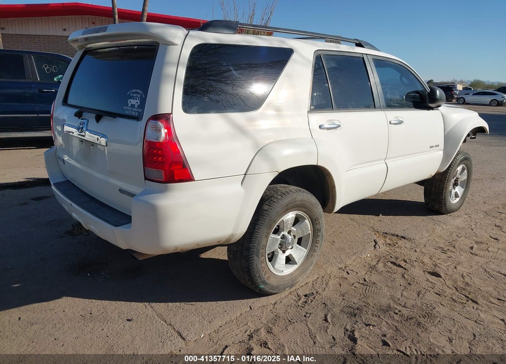 2007 TOYOTA 4RUNNER VIN: JTEBU14R070109785