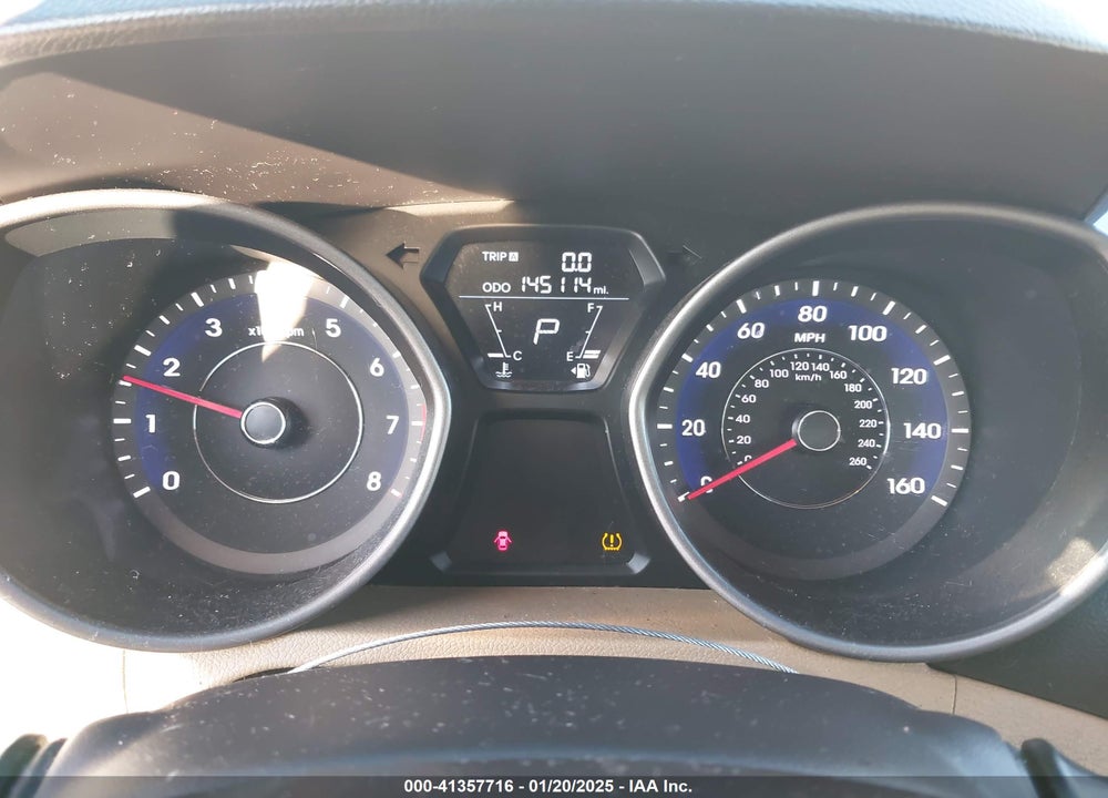 2013 HYUNDAI ELANTRA GLS VIN: 5NPDH4AE7DH204654