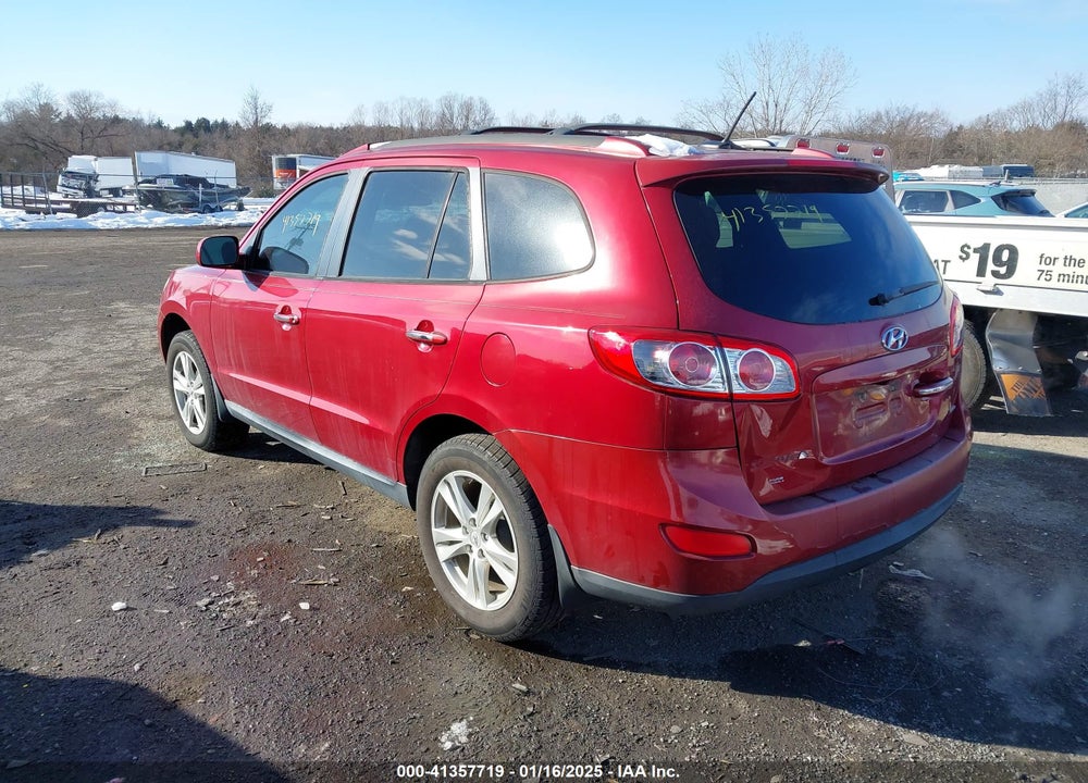 2012 HYUNDAI SANTA FE LIMITED VIN: 5XYZK3AB8CG134787