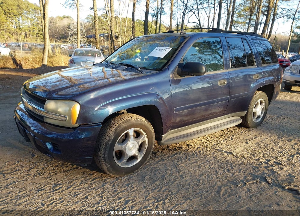 2007 CHEVROLET TRAILBLAZER LS VIN: 1GNDS13S472247588