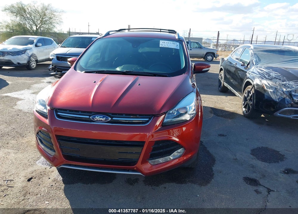 2014 FORD ESCAPE TITANIUM VIN: 1FMCU0J99EUE27347