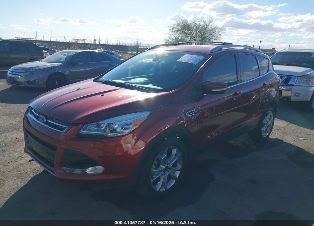 2014 FORD ESCAPE TITANIUM VIN: 1FMCU0J99EUE27347