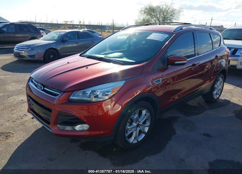 2014 FORD ESCAPE TITANIUM VIN: 1FMCU0J99EUE27347