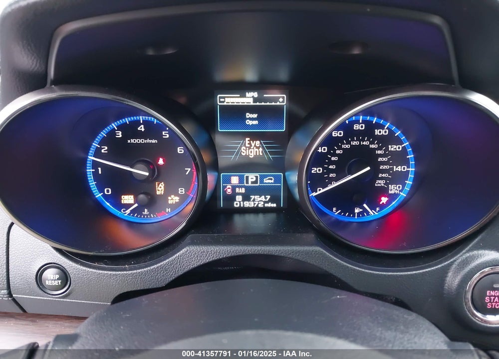 2019 SUBARU OUTBACK VIN: 4S4BSETC9K3304530