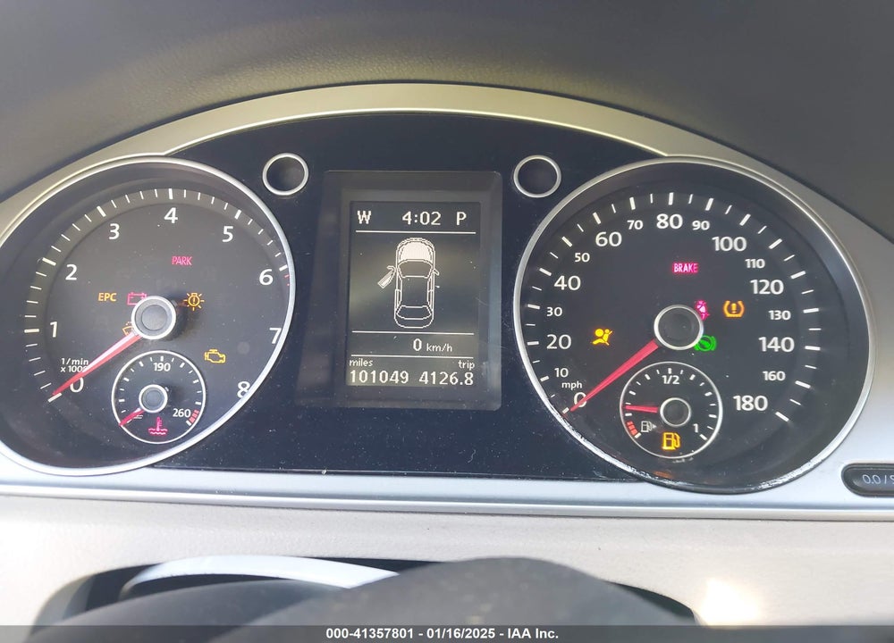 2012 VOLKSWAGEN CC VIN: WVWMP7AN2CE526976