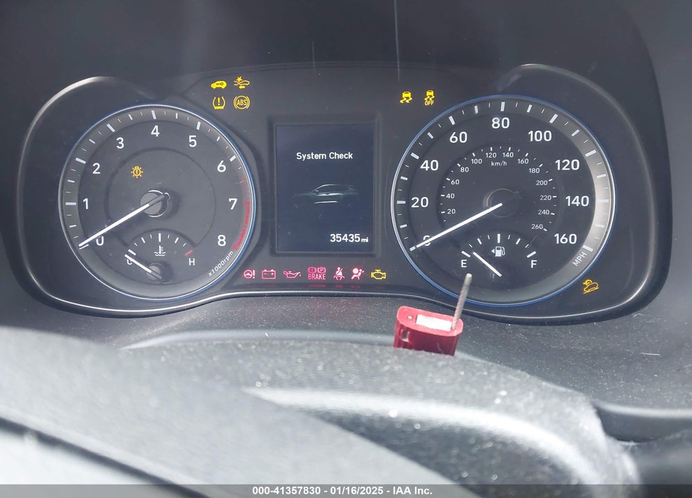 2021 HYUNDAI KONA SEL VIN: KM8K22AA2MU661254