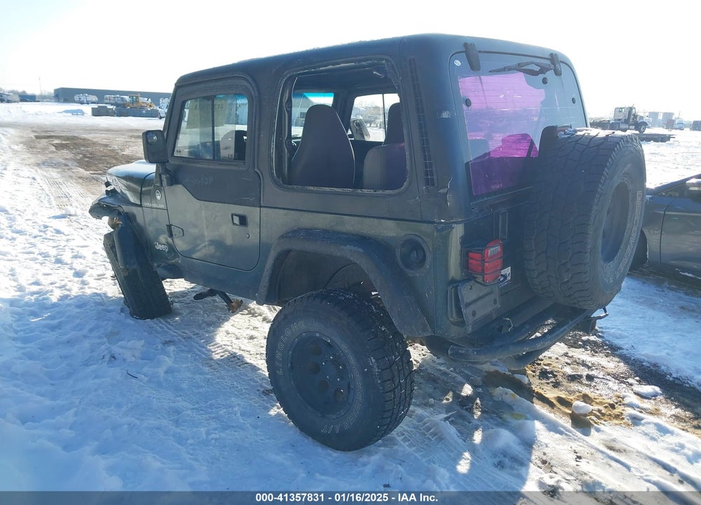 1998 JEEP WRANGLER SE VIN: 1J4FY29P9WP792979