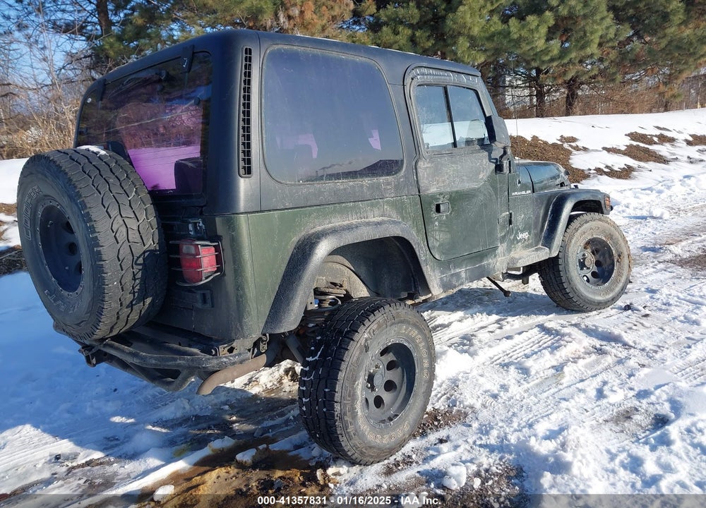 1998 JEEP WRANGLER SE VIN: 1J4FY29P9WP792979