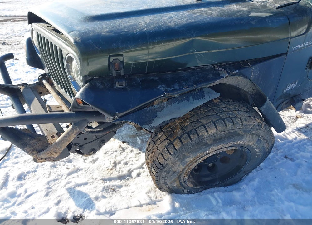 1998 JEEP WRANGLER SE VIN: 1J4FY29P9WP792979