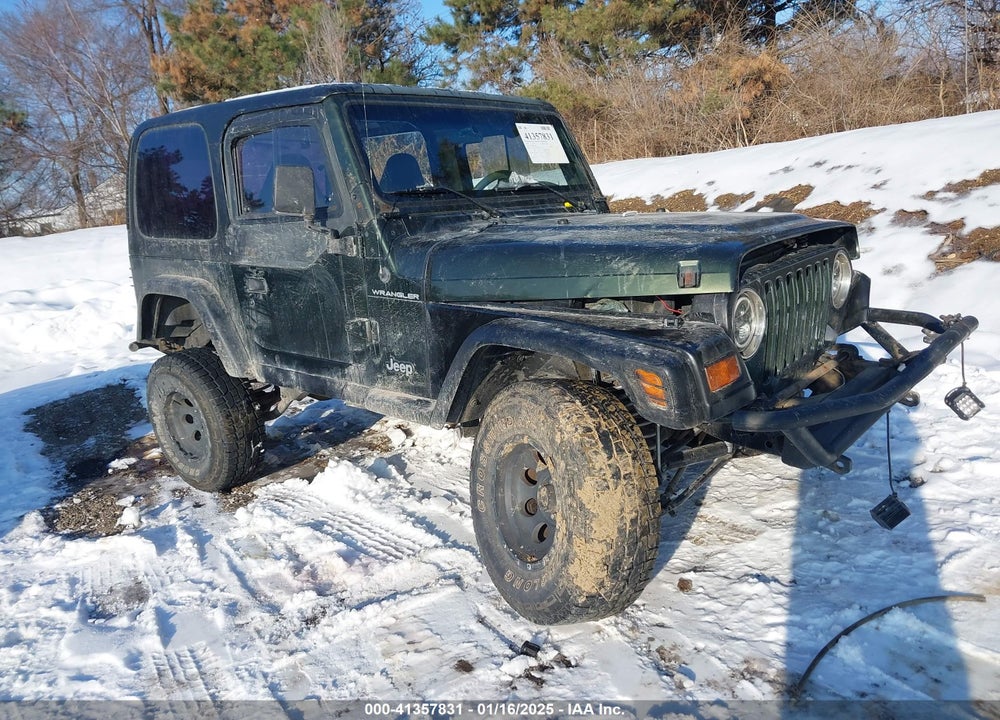 1998 JEEP WRANGLER SE VIN: 1J4FY29P9WP792979