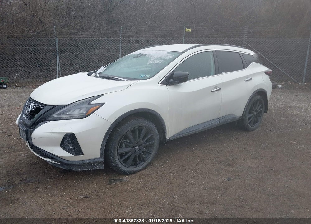 2022 NISSAN MURANO SV INTELLIGENT AWD VIN: 5N1AZ2BS3NC129436