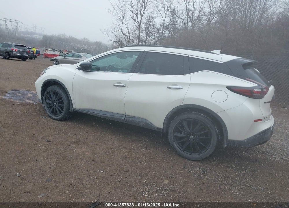 2022 NISSAN MURANO SV INTELLIGENT AWD VIN: 5N1AZ2BS3NC129436