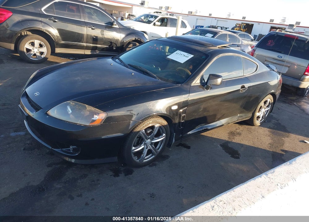 2006 HYUNDAI TIBURON GT/GT LIMITED/SE VIN: KMHHN65F26U223822