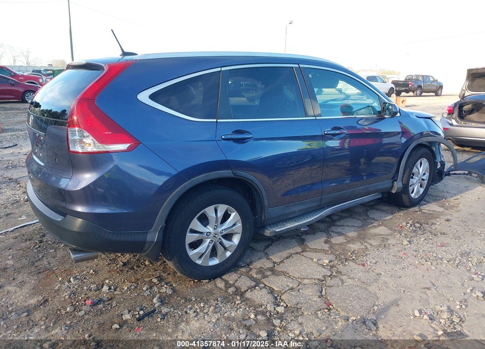 2013 HONDA CR-V EX-L VIN: 5J6RM3H70DL029544