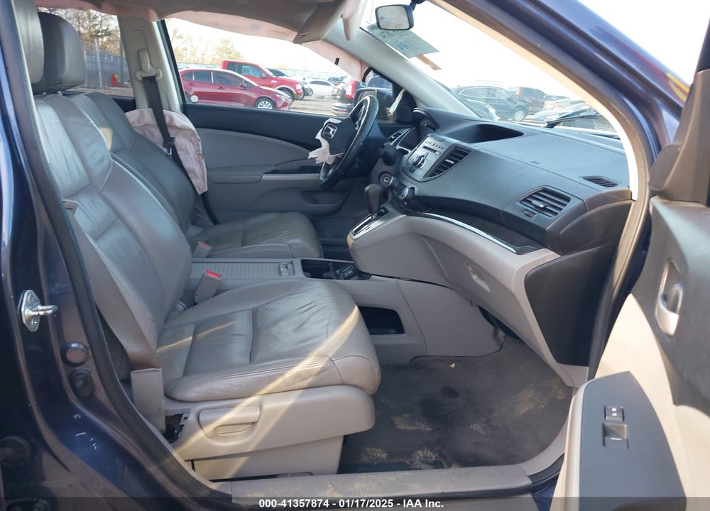 2013 HONDA CR-V EX-L VIN: 5J6RM3H70DL029544