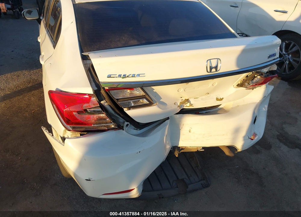 2015 HONDA CIVIC VIN: 2HGFB2F61FH528647