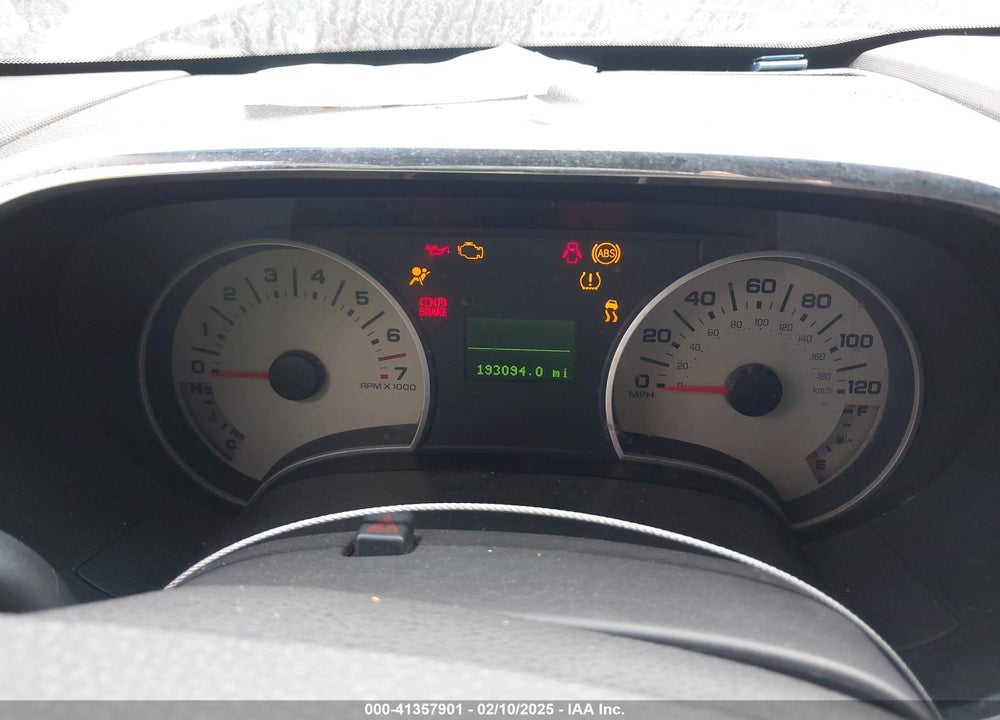 2008 FORD EXPLORER LIMITED VIN: 1FMEU65E68UA89395