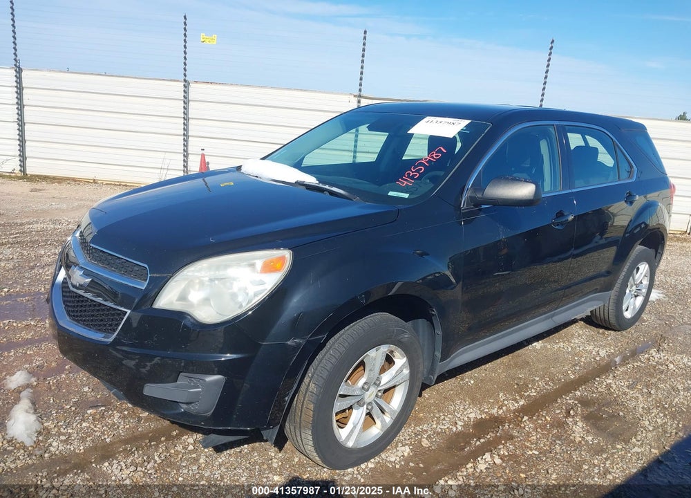 2012 CHEVROLET EQUINOX LS VIN: 2GNALBEK9C1256106