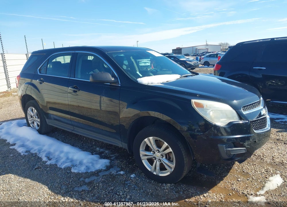 2012 CHEVROLET EQUINOX LS VIN: 2GNALBEK9C1256106