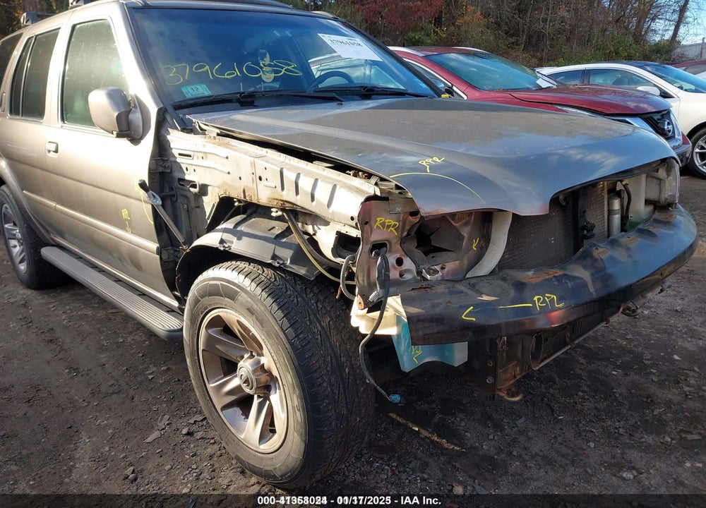 2004 NISSAN PATHFINDER LE PLATINUM VIN: JN8DR09Y44W908815