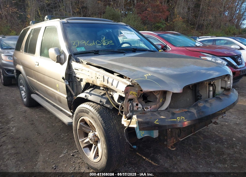 2004 NISSAN PATHFINDER LE PLATINUM VIN: JN8DR09Y44W908815